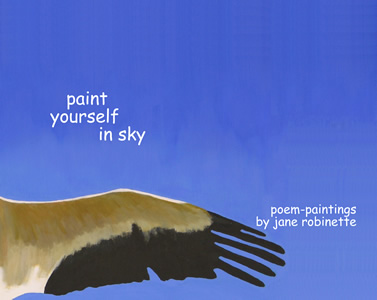 paint yourself in sky front cover