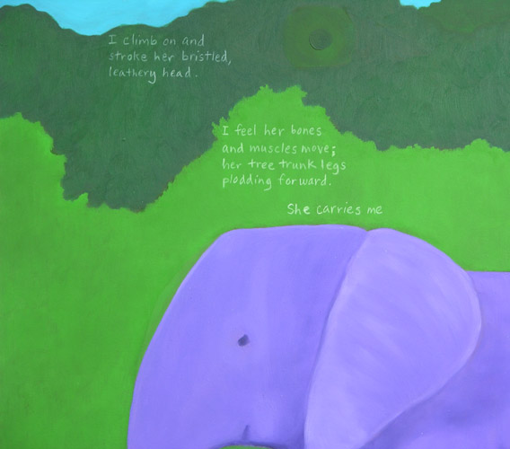 auntie elephant (detail)